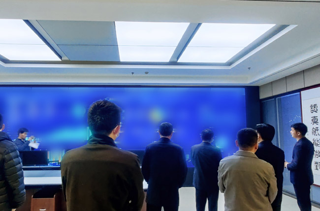 實地調研中譽鼎力綠色建材工業互聯網大數據中心