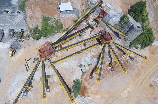 江西時產500噸碎石生產線 江西時產500噸碎石生產線