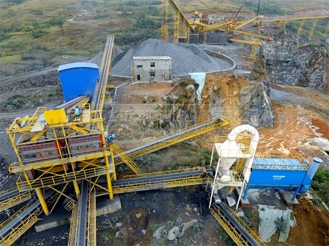 制砂生產線除塵