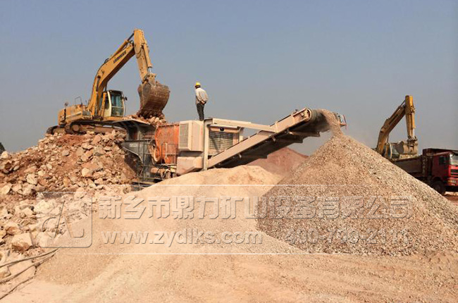 建筑垃圾破碎機生產現場 建筑垃圾破碎機生產現場
