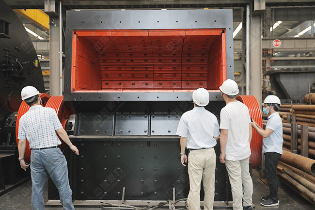 實地參觀中譽鼎力智能化一體生產(chǎn)車間